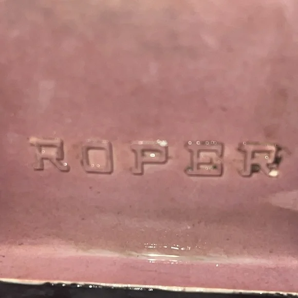 ROPER girls Turquoise Cowgirl Boots. Size 1 - Picture 5 of 10